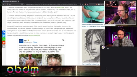 OBDM1322 - No More Sleep | Bigfoot Corpse | Strange News