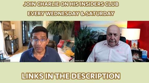CharlieWardShow: Dinesh D'Souza 2000 Mules Exposing The Biggest Election Fraud .......