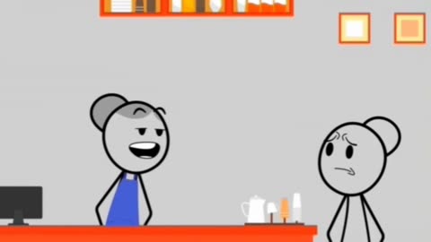 Part 2. The coworker who tricks you into working their shift #comedy#animation #viralvideo #shorts
