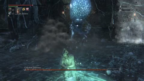 Bloodborne Celestial Emissary Boss Fight