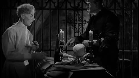 "The Bride of Frankenstein" Starring Boris Karloff, Colin Clive and Elsa Lancaster