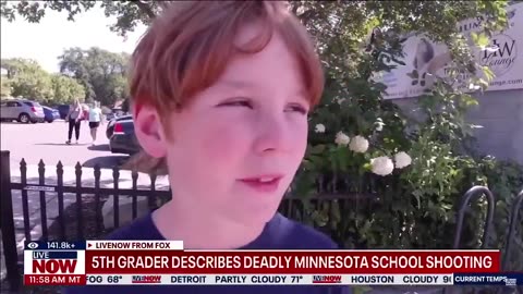 kid from Minnesota shooting - his friend covered him and got shot