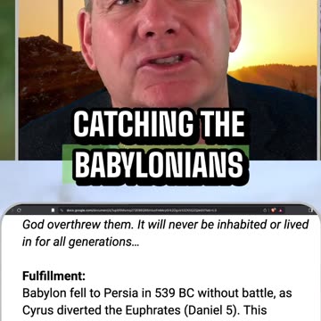 🔥 Isaiah 13:19-20 DROPS Babylon's fate—like Sodom & Gomorrah's fiery end! 👑