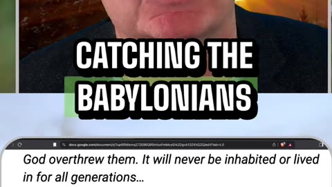 🔥 Isaiah 13:19-20 DROPS Babylon's fate—like Sodom & Gomorrah's fiery end! 👑