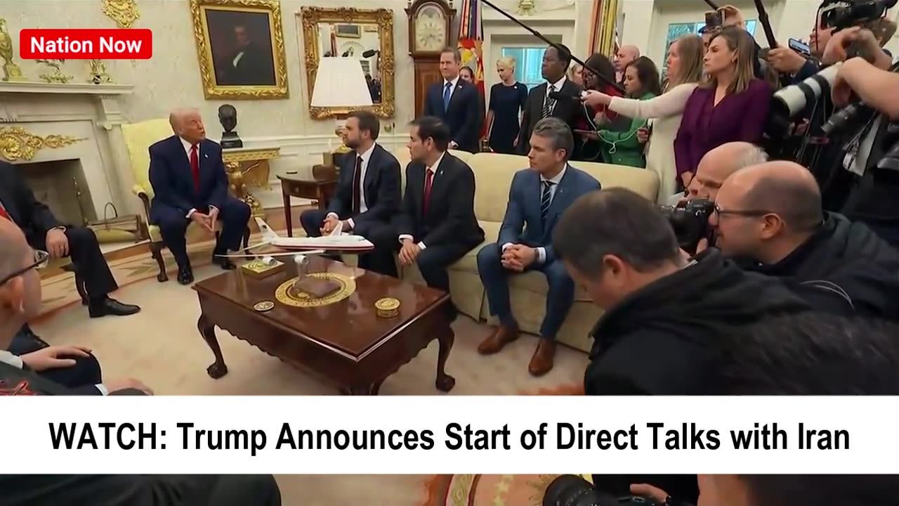Trump Announces Start of Direct Talks with Iran