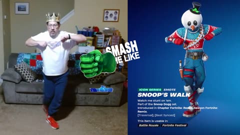 FFG Dance Fortnite Emotes Snoop's Walk