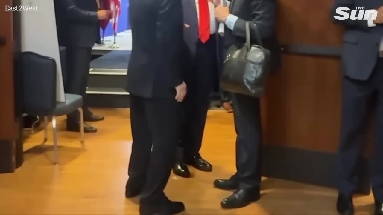 Was Putin wearing LIFTS? Vlad's twitching feet spark speculation at Trump summit