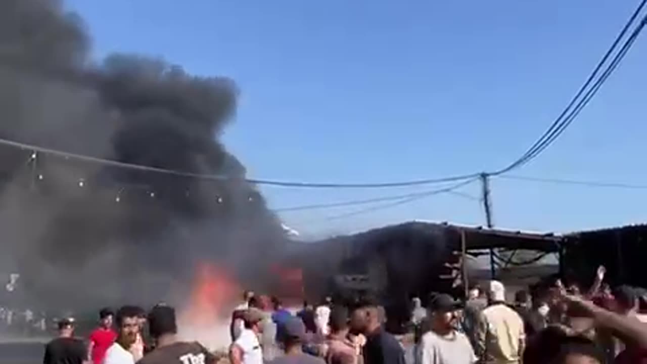 The IDF struck a short time ago, using an Air Force aircraft
