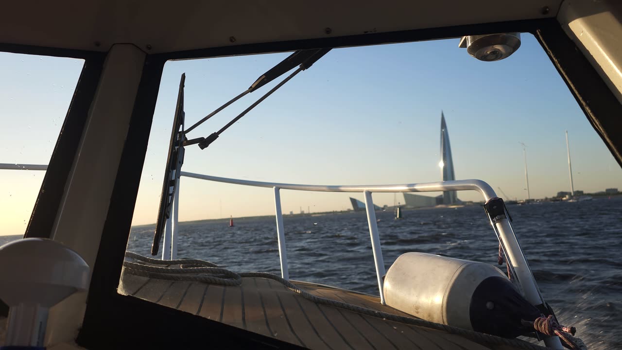 Boat trip to the Gulf of Finland