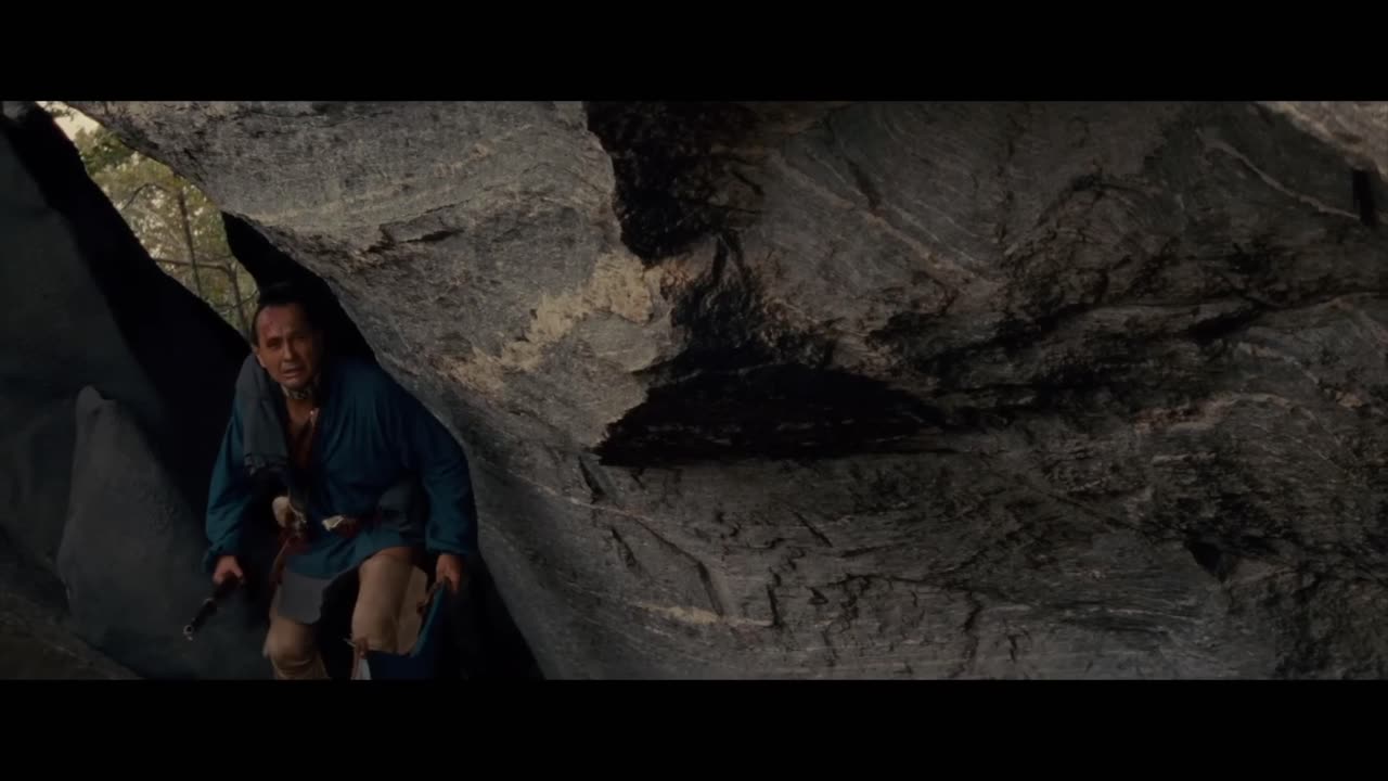 THE LAST OF THE MOHICANS Final Scene (1992) Daniel Day-Lewis