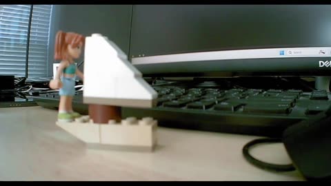 Lego animation girl