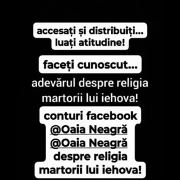 demascare religia martorii lui iehova