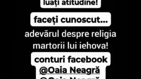 demascare religia martorii lui iehova