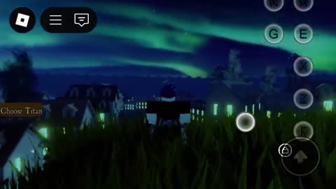 Beautiful View of The Northern Lights in Typical Titan Shifting Game