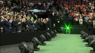 Crowd ERUPTS When President Trump Enters NCAA Wrestling Arena (VIDEO)