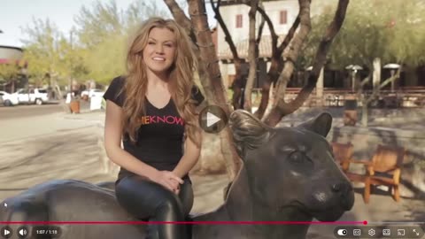 Erika Kirk after getting the call from the Miraculous Mikey McCoy: