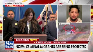 Kristi Noem Tears Into Dem Sanctuary Mayors After Visiting Wounded Agent
