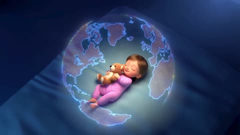 Sleepy Sky Baby Lullaby | Gentle Good Night Music