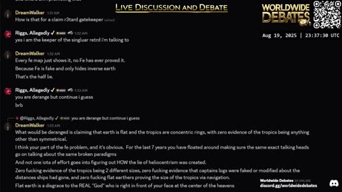 0026 - Worldwide Debates LIVE - YouTube/Rumble/Twitch/Kick
