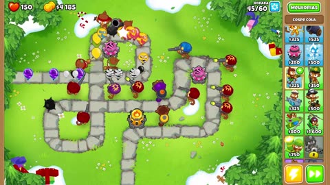 Bloons TD 6 Ape Field Medium Round 45