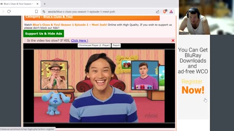 OG Blue's Clues Viewer Watches Blue's Clues & You 1x1
