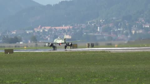 Messerschmitt Me 262 flys again over Zeltweg [4K]