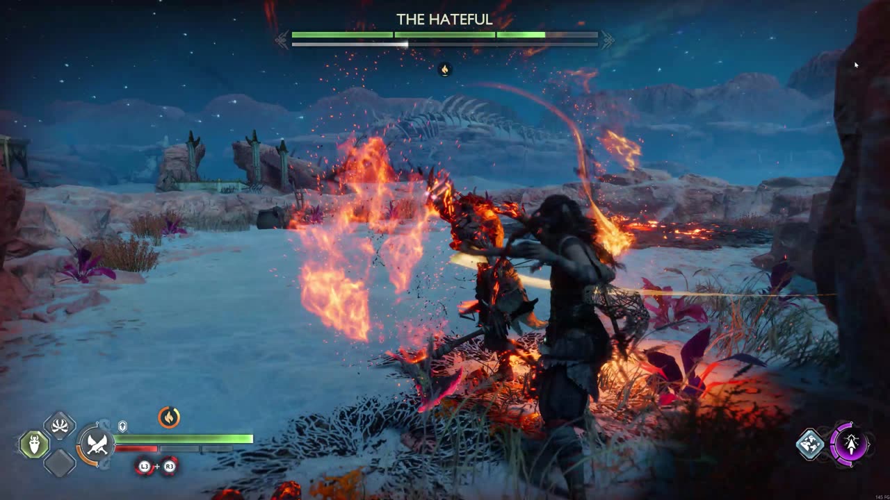 Battle79 Kratos & Freya vs The Hateful God of War Ragnarock