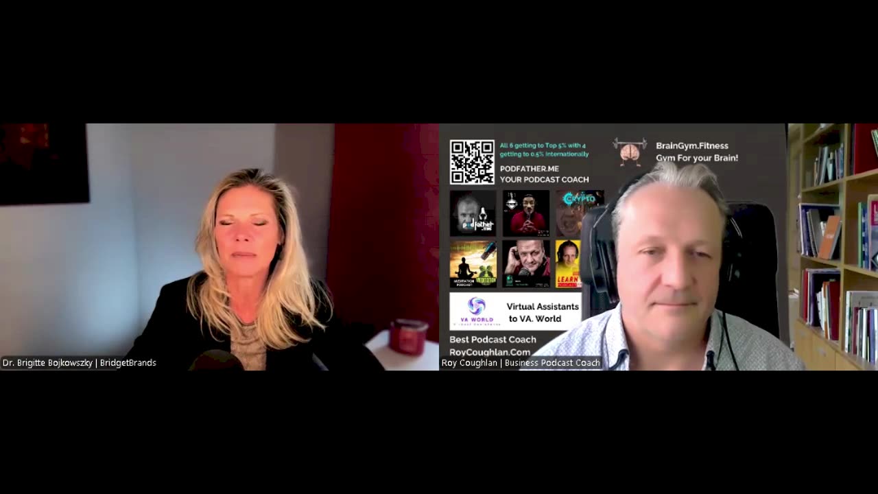 Sometimes using other Interviews on her Podcast