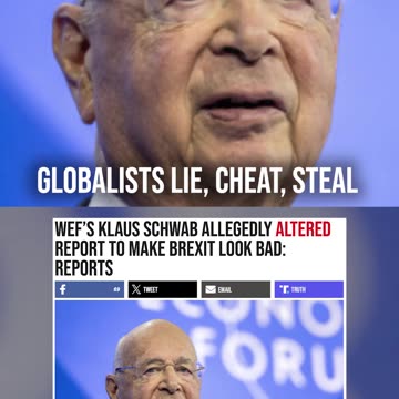 Globalists Lie, Cheat, Steal