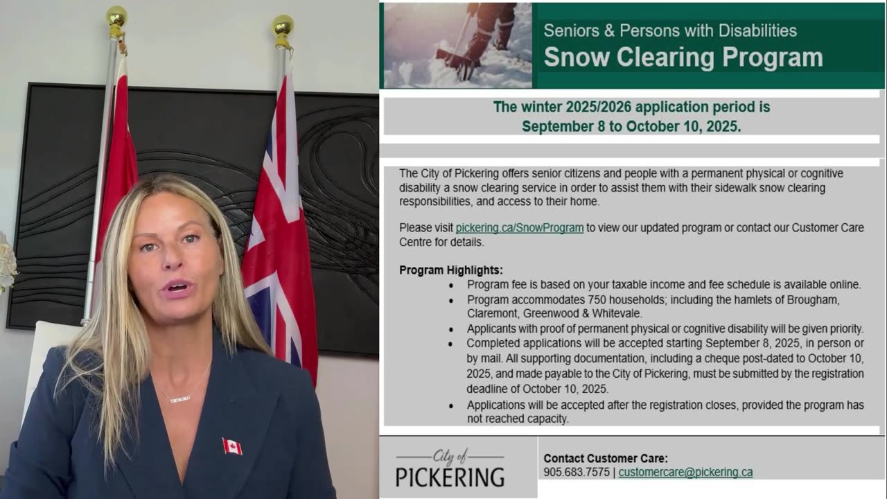 Pickering Snow Clearing Program Opens — But Why Did Council Block Help for ALL Residents?