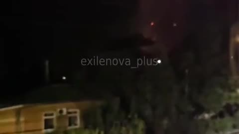 Ukrainian Drones Hitting Multiple Locations Across Rostov Region Simultaneously