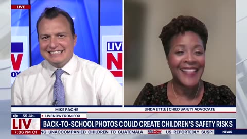 Back-to-school photos could create safety risks for children