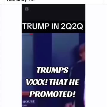 What Trump Promoted As The Vax Was What Was Banned By The Cabal?
