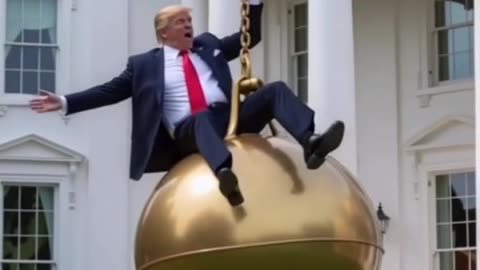 ACTUAL footage of Trump tearing up the WH!