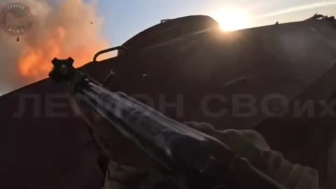 Russian Unit Pursued by a Ukrainian FPV