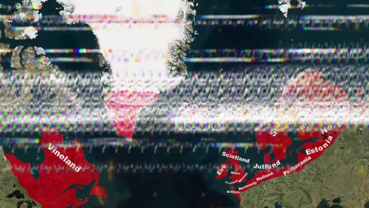 Scandinavia Vs Viking World at Greatest Extent (1000 AD)