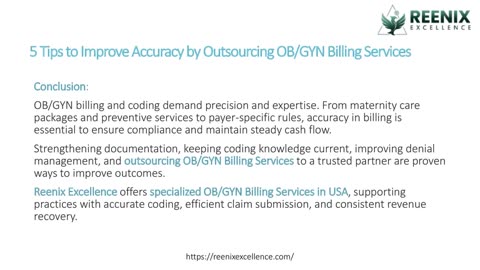 5 Tips to Improve Accuracy by Outsourcing OB/GYN Billing Services