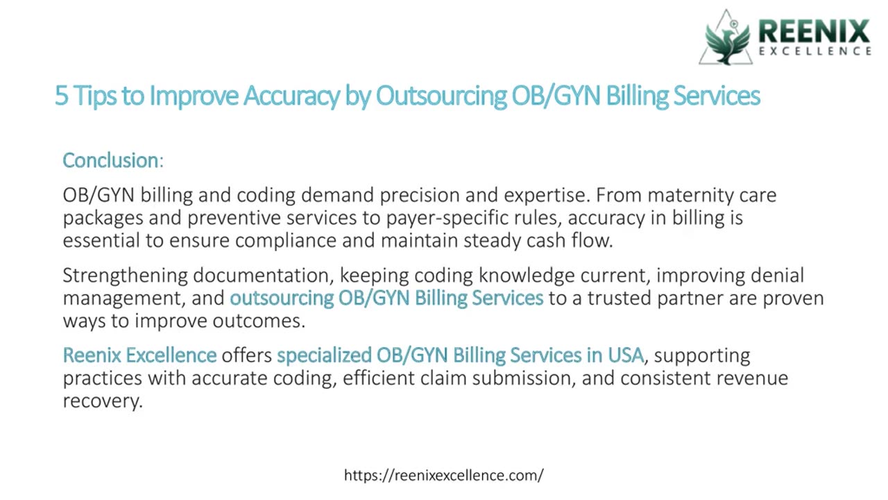 5 Tips to Improve Accuracy by Outsourcing OB/GYN Billing Services