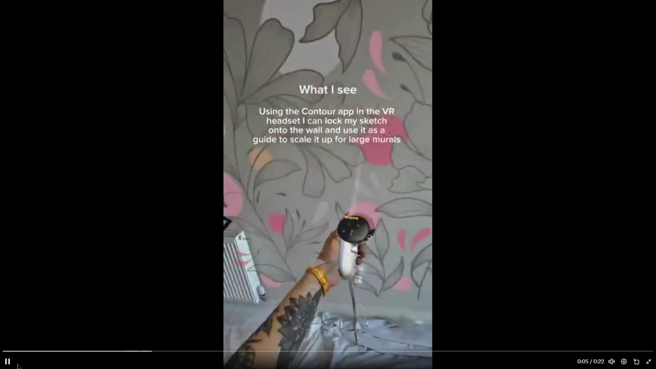 A use even old timers would like. Coolest use for VR l've seen in years