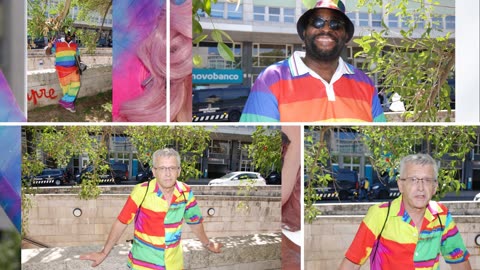 Euro Gay LGBTQIA Pride Lisbon Portugal 19th June 2025. Photo book Vol 4. Chris Summerfield.