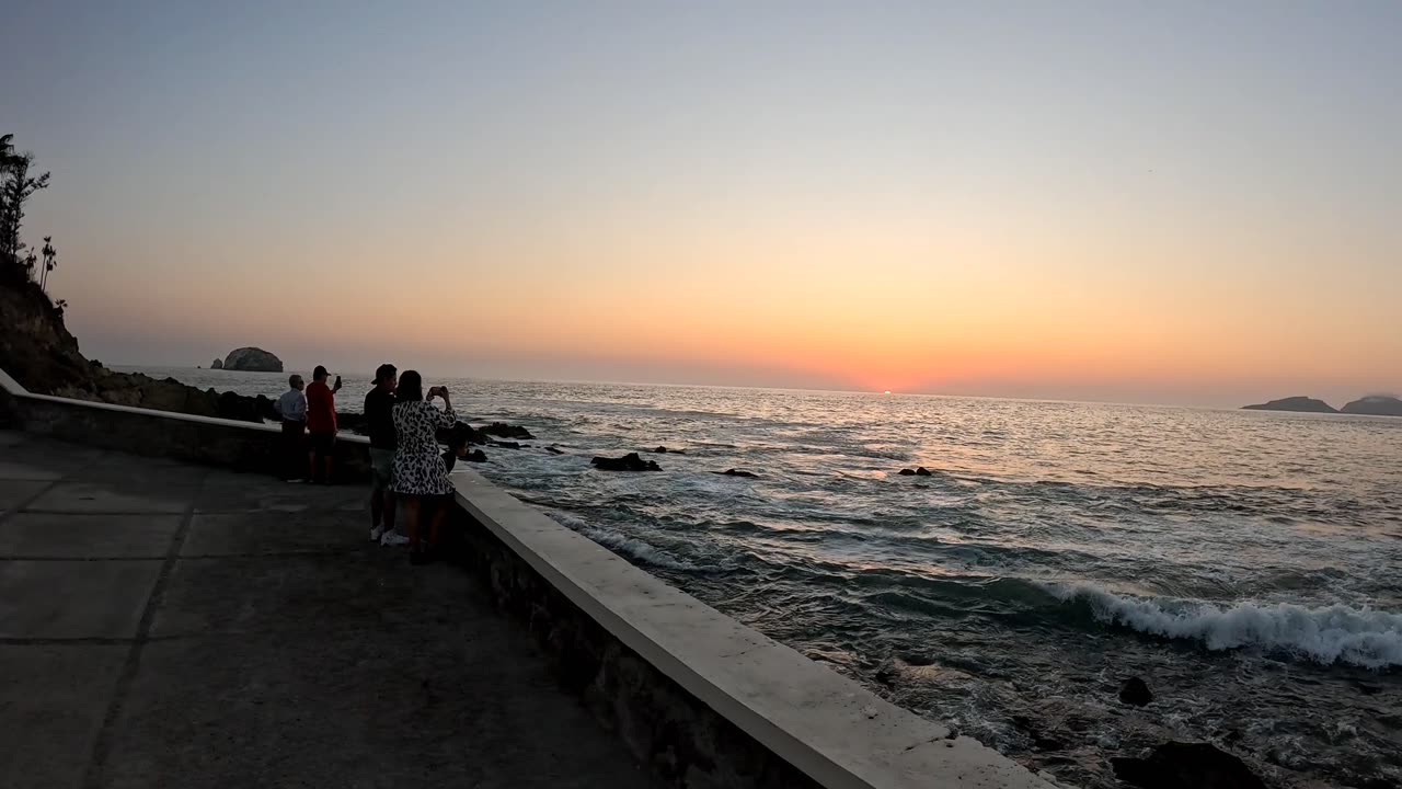 Sunset in Mazatlan Mexico