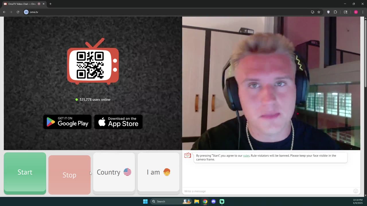 Asking People on OmeTV about the LA Riots