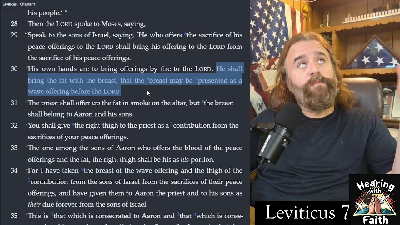 Daily Bible Study - Leviticus Chapter 7