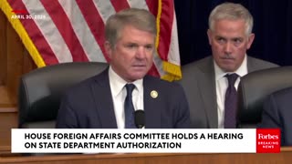 McCaul Asks State Officials: What Is The Risk To US Leadership If The Department Is Not Authorized?