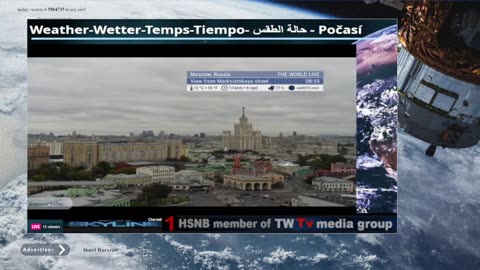 HSNB Skyline Channel 8 - live reatsream from Eutelsat9b