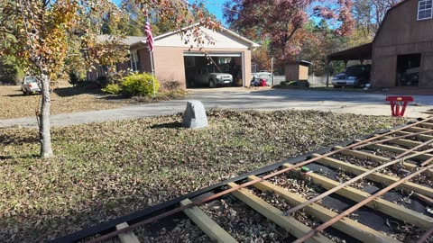 DIY Railroad Point Timelapse and 1st Test