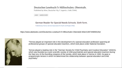 NSDAP German special education schoolbooks from 1943 & 1944
