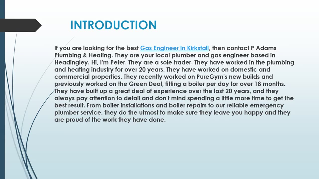 Looking for the best Gas Engineerin Kirkstall