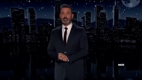 2023. Jimmy Kimmel celebrates Tucker Carlson getting fired from Fox.
