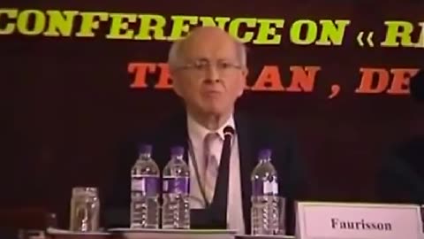 Prof. Faurisson at Teheran 2006 - English with German subtitles